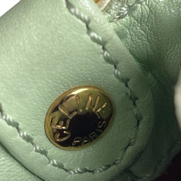 Authentic CELINE Cross Body Bucket Suede Drawstring Bag Purse - Picture 11 of 11